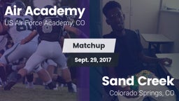 Matchup: Air Academy vs. Sand Creek  2017