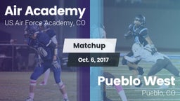 Matchup: Air Academy vs. Pueblo West  2017