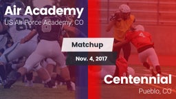Matchup: Air Academy vs. Centennial  2017