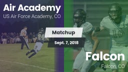Matchup: Air Academy vs. Falcon   2018