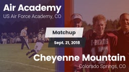 Matchup: Air Academy vs. Cheyenne Mountain  2018
