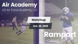 Matchup: Air Academy vs. Rampart  2018