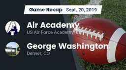 Recap: Air Academy  vs. George Washington  2019
