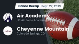 Recap: Air Academy  vs. Cheyenne Mountain  2019