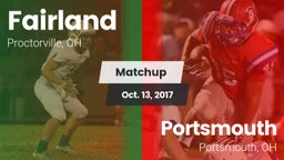 Matchup: Fairland vs. Portsmouth  2017
