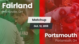 Matchup: Fairland vs. Portsmouth  2018