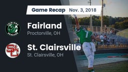Recap: Fairland  vs. St. Clairsville  2018