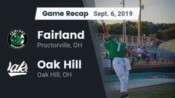Recap: Fairland  vs. Oak Hill  2019