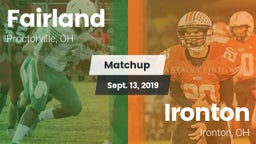 Matchup: Fairland vs. Ironton  2019