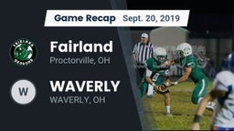 Recap: Fairland  vs. WAVERLY 2019