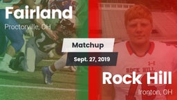 Matchup: Fairland vs. Rock Hill  2019