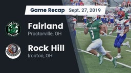 Recap: Fairland  vs. Rock Hill  2019
