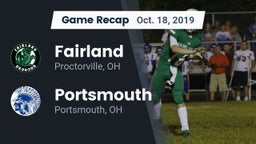 Recap: Fairland  vs. Portsmouth  2019