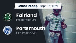 Recap: Fairland  vs. Portsmouth  2020