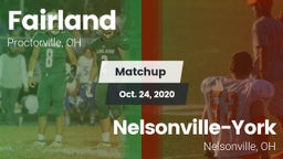 Matchup: Fairland vs. Nelsonville-York  2020
