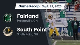 Recap: Fairland  vs. South Point  2023