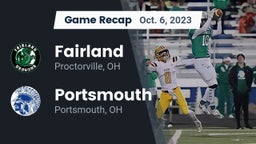 Recap: Fairland  vs. Portsmouth  2023