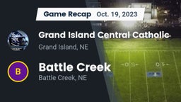 Recap: Grand Island Central Catholic vs. Battle Creek  2023
