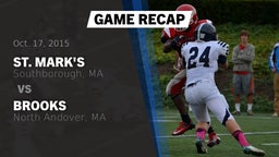 Recap: St. Mark's  vs. Brooks  2015