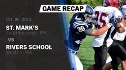 Recap: St. Mark's  vs. Rivers School 2015