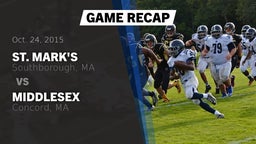 Recap: St. Mark's  vs. Middlesex  2015