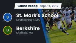 Recap: St. Mark's School vs. Berkshire  2017