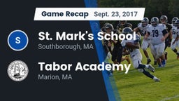 Recap: St. Mark's School vs. Tabor Academy  2017
