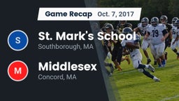 Recap: St. Mark's School vs. Middlesex  2017