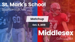 Matchup: St. Mark's vs. Middlesex  2018