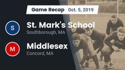 Recap: St. Mark's School vs. Middlesex  2019
