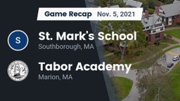 Recap: St. Mark's School vs. Tabor Academy  2021