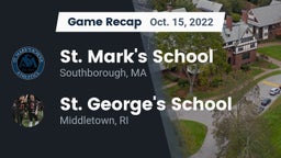 Recap: St. Mark's School vs. St. George's School 2022