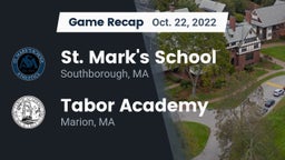 Recap: St. Mark's School vs. Tabor Academy  2022