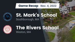 Recap: St. Mark's School vs. The Rivers School 2022
