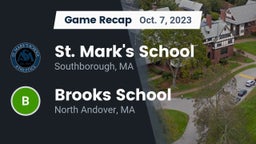 Recap: St. Mark's School vs. Brooks School 2023