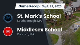 Recap: St. Mark's School vs. Middlesex School 2023