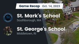 Recap: St. Mark's School vs. St. George's School 2023