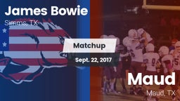 Matchup: Bowie vs. Maud  2017