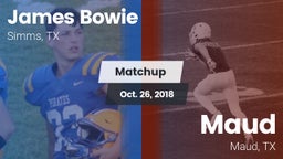 Matchup: Bowie vs. Maud  2018