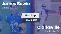 Matchup: Bowie vs. Clarksville  2018