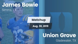 Matchup: Bowie vs. Union Grove  2019
