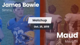 Matchup: Bowie vs. Maud  2019