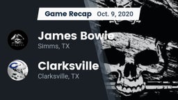 Recap: James Bowie  vs. Clarksville  2020