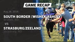 Recap: South Border [Wishek/Ashley]  vs. Strasburg/Zeeland  2016