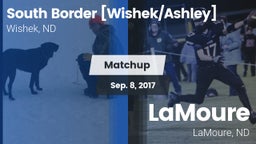 Matchup: South Border co-op [ vs. LaMoure  2017