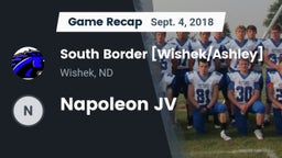 Recap: South Border [Wishek/Ashley]  vs. Napoleon JV 2018
