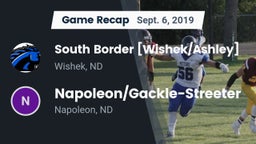 Recap: South Border [Wishek/Ashley]  vs. Napoleon/Gackle-Streeter  2019