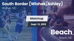 Matchup: South Border co-op [ vs. Beach  2019