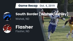 Recap: South Border [Wishek/Ashley]  vs. Flasher  2019