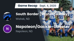 Recap: South Border [Wishek/Ashley]  vs. Napoleon/Gackle-Streeter  2020